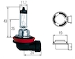 žárovka HELLA H11 12V/55W PGJ19-2