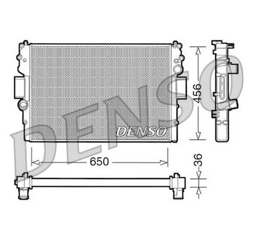 chladič vody DENSO IVECO Daily
