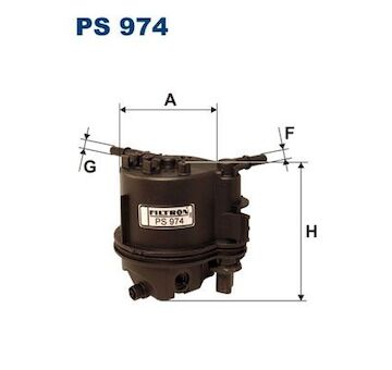 filtr paliva FILTRON PS974  PEUGEOT, MAZDA, FORD, TOYOTA, CITROËN