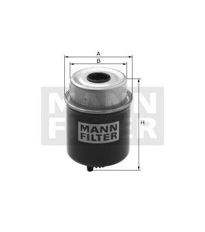 filtr paliva MANN WK 8117 RENAULT Midlum, JOHN DEERE
