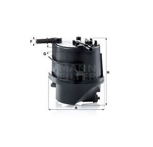 filtr paliva MANN WK 939
