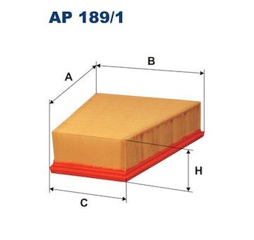 filtr vzduchu FILTRON AP 189/1