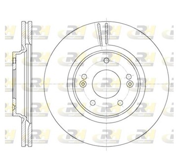 kotouč brzdový ROADHOUSE chlazený