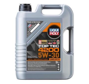 olej motorový LIQUI MOLY Top Tec 4200 5W-30 New Generation 5 L