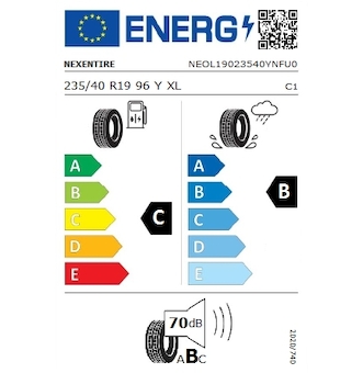 pneu NEXEN 235/40 R19 N'FERA SU1 [96] Y XL