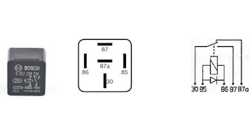 relé BOSCH RGF 20A-24V IVECO Crossway