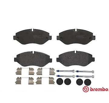 sada brzdových desek BREMBO P A6 026 29229 IRISBUS, IVECO