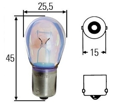 žárovka 12V/21W Ba15s HELLA
