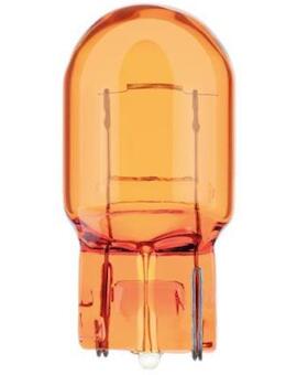 žárovka 12V/21W WY21W W3x16d žlutá HELLA