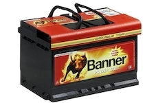 akumulátor 12V 62Ah BANNER POWER BULL 241x175x190