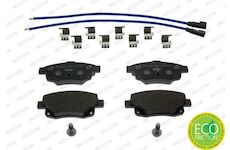 brzdové desky FERODO FVR1930 24486 17,2mm FORD Transit