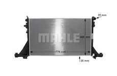 chladič vody MAHLE CR 1770 000S OPEL, RENAULT