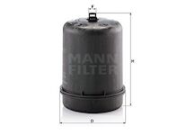 filtr oleje MANN ZR 9007 DAF