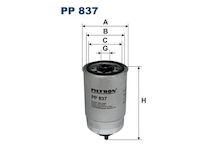 filtr paliva FILTRON PP 837 AVIA A100, IVECO