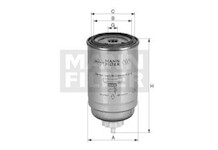 filtr paliva MANN WK 716/2 x CASE, CATERPILLAR, CUMMINS