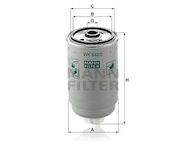 filtr paliva MANN WK 842/2 IVECO, DAF