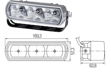 světlomet pro denní svícení LED 12V/24V HELLA