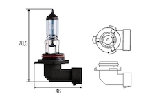 žárovka 12V/HB4 51W P22d HELLA