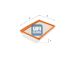 filtr vzduchu UFI 30.794.00 FIAT