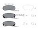 sada desky brzdové TEXTAR 29249 19,3mm MITSUBISHI Canter